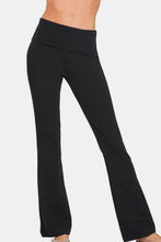 Load image into Gallery viewer, Zenana Full Size High Waist Wide Waistband Bootcut Active Pants