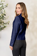 Load image into Gallery viewer, Mock Neck Zip Up Jacket