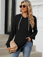 Load image into Gallery viewer, Drawstring Long Sleeve Hoodie