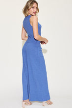 Load image into Gallery viewer, Basic Bae Full Size Ribbed Tank and Wide Leg Pants Set