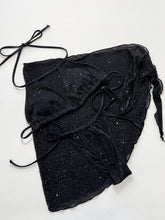 Load image into Gallery viewer, Glitter Halter Neck Backless Three-Piece Swim Set