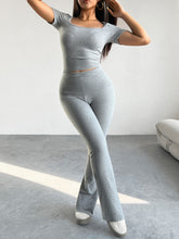 Load image into Gallery viewer, Devine Short Sleeve Top and Pants Set