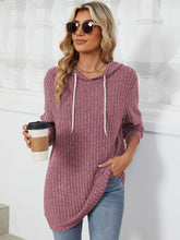 Load image into Gallery viewer, Drawstring Long Sleeve Hoodie