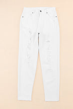 Load image into Gallery viewer, Distressed Jeans with Pockets