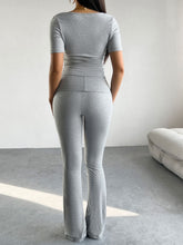 Load image into Gallery viewer, Devine Short Sleeve Top and Pants Set