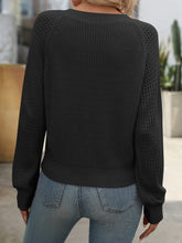 Load image into Gallery viewer, V-Neck Long Sleeve Sweater