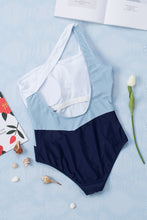 Load image into Gallery viewer, Full Size Cutout Color Block Sleeveless One-Piece Swimwear