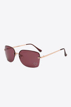 Load image into Gallery viewer, Rhinestone Heart Metal Frame Sunglasses
