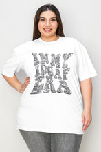 Load image into Gallery viewer, Simply Love Full Size IN MY IDGAF ERA Graphic T-Shirt