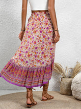 Load image into Gallery viewer, High-Low Elastic Waist Skirt