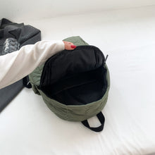 Load image into Gallery viewer, Quilted Polyester Backpack Bag