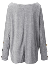 Load image into Gallery viewer, One Shoulder Long Sleeve T-Shirt