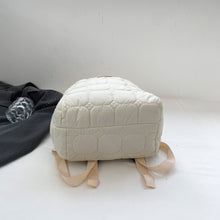 Load image into Gallery viewer, Quilted Polyester Backpack Bag