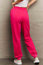 Load image into Gallery viewer, Simply Love Full Size PINK Graphic Sweatpants