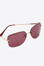 Load image into Gallery viewer, Rhinestone Heart Metal Frame Sunglasses