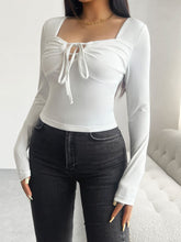 Load image into Gallery viewer, Devine Tied Long Sleeve T-Shirt