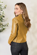 Load image into Gallery viewer, Mock Neck Zip Up Jacket
