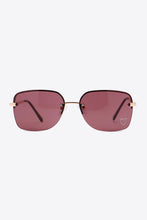Load image into Gallery viewer, Rhinestone Heart Metal Frame Sunglasses
