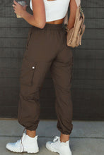 Load image into Gallery viewer, Drawstring Elastic Waist Pants with Pockets