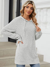 Load image into Gallery viewer, Drawstring Long Sleeve Hoodie
