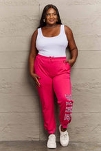 Load image into Gallery viewer, Simply Love Full Size PINK Graphic Sweatpants