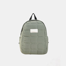 Load image into Gallery viewer, Quilted Polyester Backpack Bag