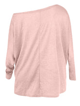 Load image into Gallery viewer, One Shoulder Long Sleeve T-Shirt