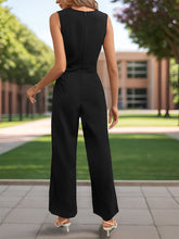 Load image into Gallery viewer, Sleeveless Jumpsuit with Pockets