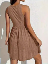 Load image into Gallery viewer, Full Size Square Neck Sleeveless Mini Dress
