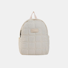 Load image into Gallery viewer, Quilted Polyester Backpack Bag