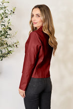 Load image into Gallery viewer, Mock Neck Zip Up Jacket