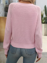 Load image into Gallery viewer, V-Neck Long Sleeve Sweater