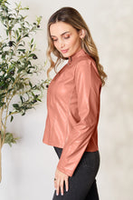Load image into Gallery viewer, Mock Neck Zip Up Jacket