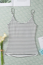 Load image into Gallery viewer, Striped Scoop Neck Cami