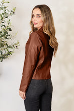 Load image into Gallery viewer, Mock Neck Zip Up Jacket
