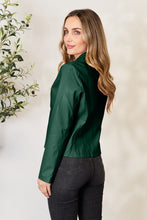 Load image into Gallery viewer, Mock Neck Zip Up Jacket