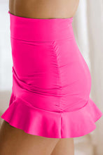 Load image into Gallery viewer, Ruffle Hem Swim Skort