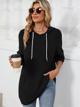 Load image into Gallery viewer, Drawstring Long Sleeve Hoodie