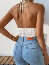 Load image into Gallery viewer, Halter Neck Lace Bodysuit