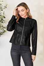 Load image into Gallery viewer, Mock Neck Zip Up Jacket