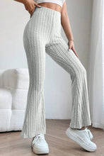Load image into Gallery viewer, Basic Bae Full Size Ribbed High Waist Flare Pants