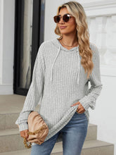 Load image into Gallery viewer, Drawstring Long Sleeve Hoodie