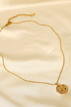 Load image into Gallery viewer, 18K Gold Plated Inlaid Zircon Pendant Necklace
