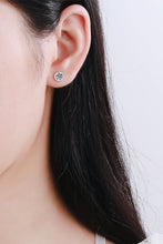 Load image into Gallery viewer, Inlaid 1 Carat Moissanite Stud Earrings