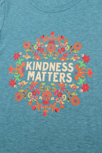Load image into Gallery viewer, KINDNESS MATTERS Flower Graphic Tee