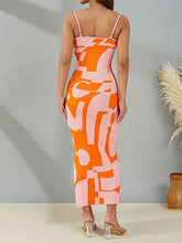 Load image into Gallery viewer, Spaghetti Strap Maxi Sweater Dress