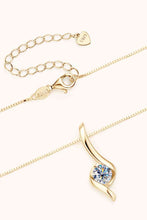 Load image into Gallery viewer, 1 Carat Moissanite 925 Sterling Silver Necklace