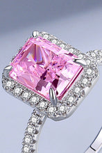 Load image into Gallery viewer, Unique and Chic 925 Sterling Silver Cubic Zirconia Ring