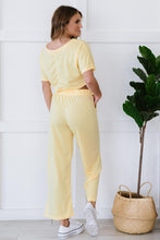Load image into Gallery viewer, Kimberly C She Is Fierce Lounge Set in Banana
