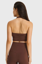 Load image into Gallery viewer, Breathable Halter Neck Sports Bra